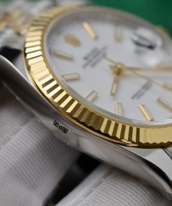Rolex DateJust 126331 White Dial Clean Factory Best Replica Watch 41mm (1)