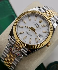 Rolex DateJust 126331 White Dial Clean Factory Best Replica Watch 41mm (1)