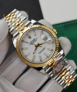 Rolex DateJust 126331 White Dial Clean Factory Best Replica Watch 41mm (1)