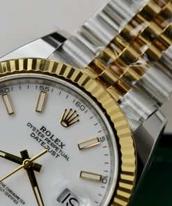 Rolex DateJust 126331 White Dial Clean Factory Best Replica Watch 41mm (1)
