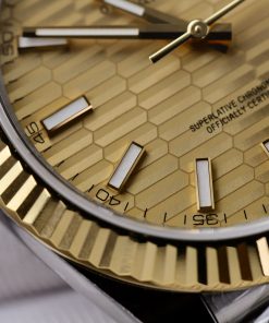 Rolex DateJust 126331 Yellow Champagne Fluted Dial Clean Factory 41mm (3)