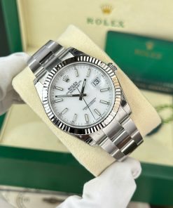 Rolex DateJust 126334 Best Replica Watch Dial White Oyster Strap VS Factory 41mm (2)
