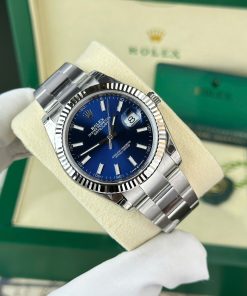 Rolex DateJust 126334 Best Replica Watches Dial Blue Oyster Strap VS Factory 41mm (2)