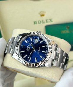 Rolex DateJust 126334 Best Replica Watches Dial Blue Oyster Strap VS Factory 41mm (2)