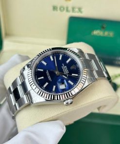 Rolex DateJust 126334 Best Replica Watches Dial Blue Oyster Strap VS Factory 41mm (2)