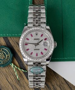Rolex DateJust 126334 Customs Moissanite Diamonds Dial Best Replica 41mm