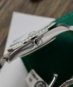 Rolex DateJust 126334 Customs Moissanite Diamonds Dial Best Replica 41mm