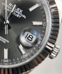 Rolex DateJust 126334 Gray Dial Oyster Strap Clean Factory 41mm (1)