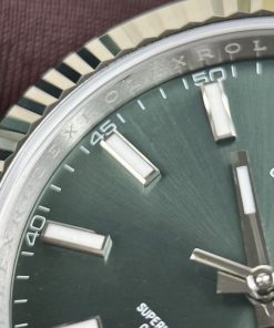 Rolex DateJust 126334 Green Dial Oyster Strap Clean Factory 41mm (9)