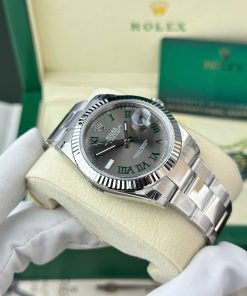 Rolex DateJust 126334 Replica Watch Dial Wimbledon Oyster Strap VS Factory 41mm (2)