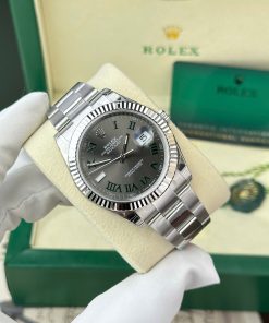 Rolex DateJust 126334 Replica Watch Dial Wimbledon Oyster Strap VS Factory 41mm (2)