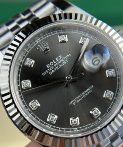 Rolex DateJust 126334 Replica Watch Gray Dial Clean Factory (2)