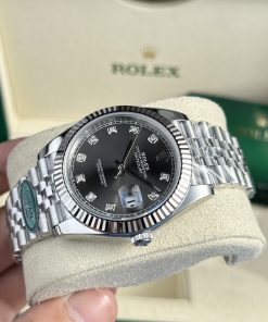 Rolex DateJust 126334 Replica Watch Gray Dial Clean Factory (2)