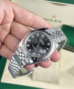 Rolex DateJust 126334 Replica Watch Gray Dial Clean Factory (2)
