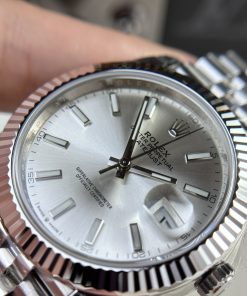 Rolex DateJust 126334 Sliver Dial Best Replica Watch VS Factory 41mm (13)