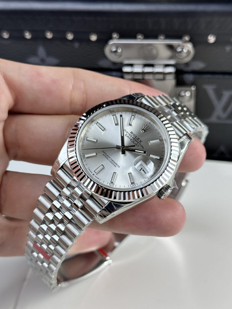Rolex DateJust 126334 Sliver Dial Best Replica Watch VS Factory 41mm (13)