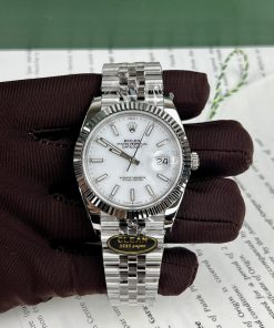 Rolex DateJust 126334 White Dial Replica Watch Clean Factory 41mm (1)