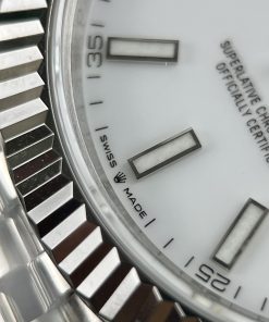 Rolex DateJust 126334 White Dial Replica Watch Clean Factory 41mm (5)