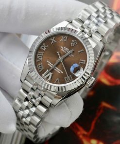Rolex DateJust 178274 Replica 11 Watch Brown Dial Jubilee Strap 31mm (2)