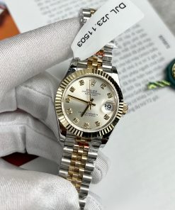 Rolex DateJust 18K Gold Wrapped Replica Watches GM Factory 31mm (6)