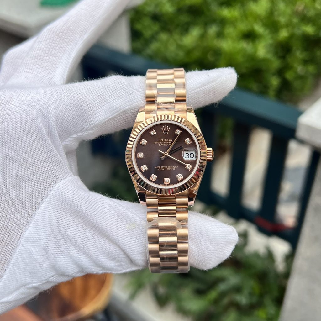 Rolex DateJust 278275 Replica Watches Chocolate Dial Women's 31mm (1)