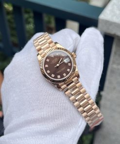 Rolex DateJust 278275 Replica Watches Chocolate Dial Women's 31mm (1)