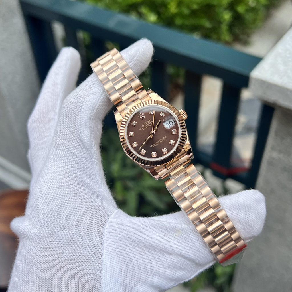 Rolex DateJust 278275 Replica Watches Chocolate Dial Women's 31mm (1)