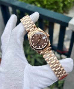 Rolex DateJust 278275 Replica Watches Chocolate Dial Women's 31mm (1)
