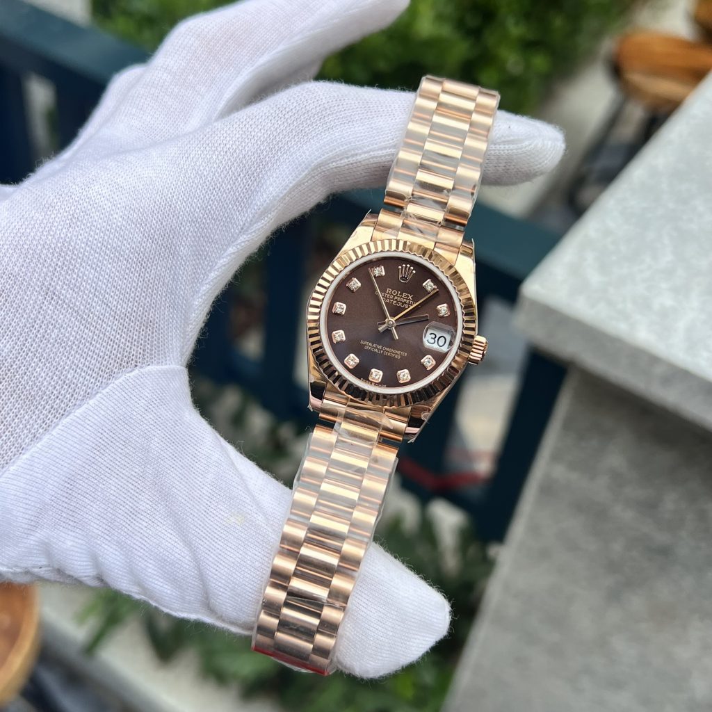 Rolex DateJust 278275 Replica Watches Chocolate Dial Women's 31mm (1)