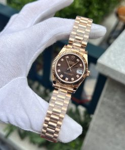 Rolex DateJust 278275 Replica Watches Chocolate Dial Women's 31mm (1)