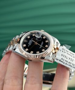 Rolex DateJust Best Replica Watch Black Dial GM Factory V5 36mm (2)