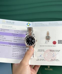 Rolex DateJust Best Replica Watch Black Dial GM Factory V5 36mm (2)