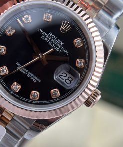 Rolex DateJust Best Replica Watch Black Dial GM Factory V5 36mm (2)