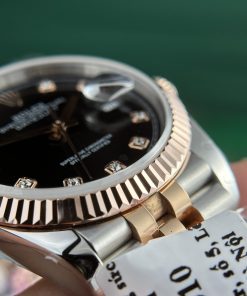 Rolex DateJust Best Replica Watch Black Dial GM Factory V5 36mm (2)