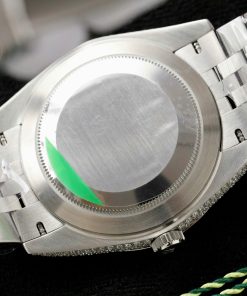 Rolex DateJust Best Replica Watch Moissanite Diamonds Hong Kong Custom 41mm (10)