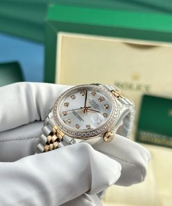 Rolex DateJust Best Replica Watch Sliver Dial Women's Jubilee Strap 31mm (3)