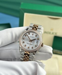 Rolex DateJust Best Replica Watch Sliver Dial Women's Jubilee Strap 31mm (3)