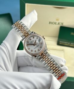 Rolex DateJust Best Replica Watch Sliver Dial Women's Jubilee Strap 31mm (3)