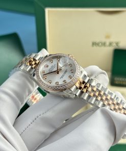 Rolex DateJust Best Replica Watch Sliver Dial Women's Jubilee Strap 31mm (3)