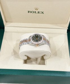 Rolex DateJust Bezel Diamond Moissanite Replica Watch Womens 28mm (2)