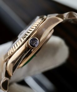 Rolex DateJust Butterfly Dial Best Replica Watch Rose Gold Women 31mm (3)