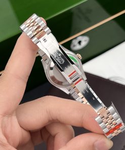 Rolex DateJust Chocolate Dial Diamonds Bezel Replica Women's 31mm (2)