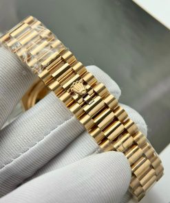 Rolex DateJust Custom 18K Rose Gold Diamond Moissanite Replica Watches 31mm (2)