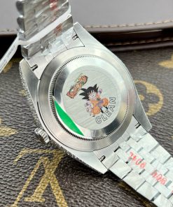 Rolex DateJust Custom Full Diamond Moissanite Best Replica Watch Clean Factory 41mm (2)