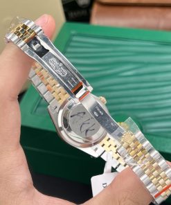 Rolex DateJust Gold Wrapped Black Dial GM Factory 31mm (1)