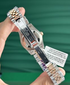 Rolex DateJust Gold Wrapped Chocolate Dial GM Factory Best Replica (7)