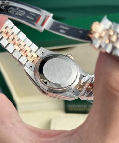 Rolex DateJust Gold Wrapped Chocolate Dial GM Factory Best Replica (7)