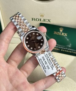 Rolex DateJust Gold Wrapped Chocolate Dial GM Factory V5 36mm