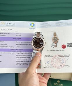 Rolex DateJust Gold Wrapped Chocolate Dial GM Factory V5 36mm