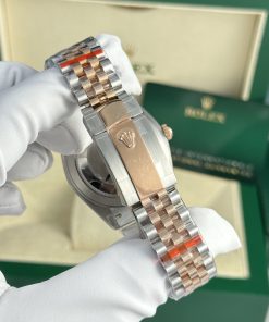 Rolex DateJust Gold Wrapped Chocolate Dial GM Factory V5 (6)